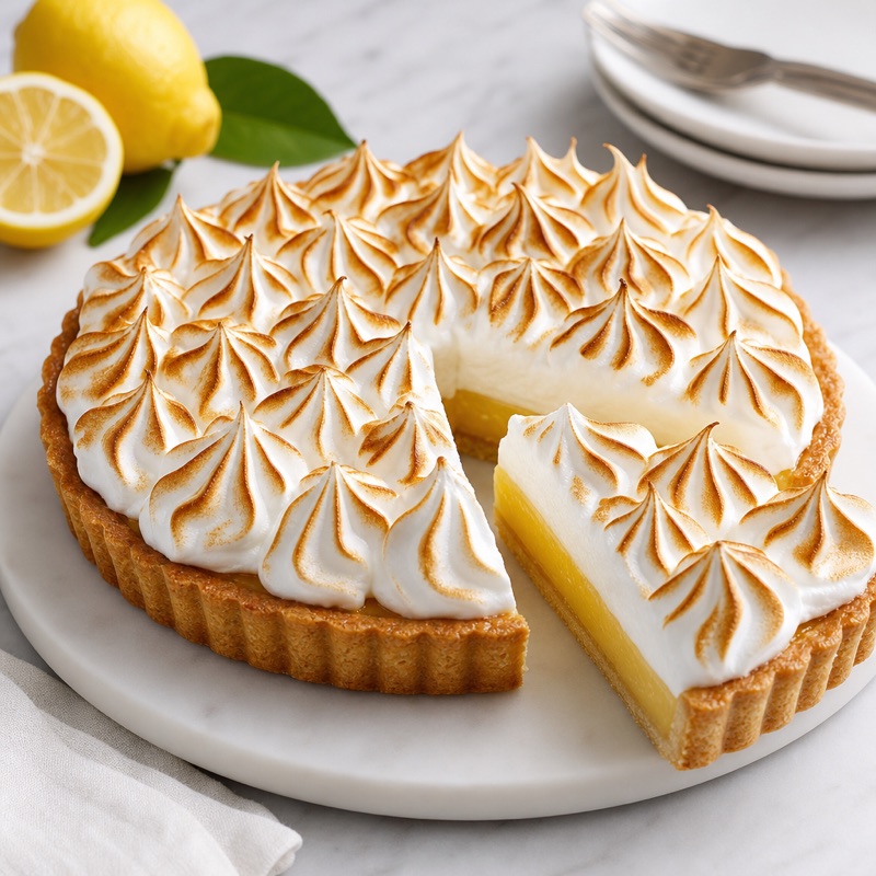 Tarte au citron meringuée